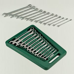 Hans RA166412MB 12pc combination box wrench set 6-19mm