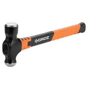 Groz ZBPFG2414 24oz fibreglass handle ball pein hammer