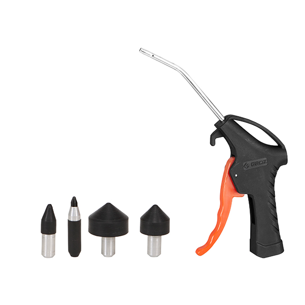Groz ZKITABG105STB 5pc Air Blow Gun Kit