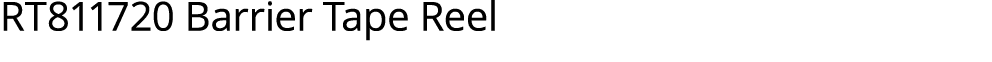 RT811720 Barrier Tape Reel 