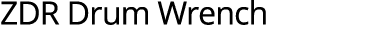 ZDR Drum Wrench