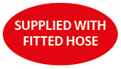  SUPPLIED WITH FITTED HOSE